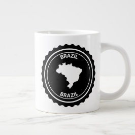 Taza De Café Gigante Brasil