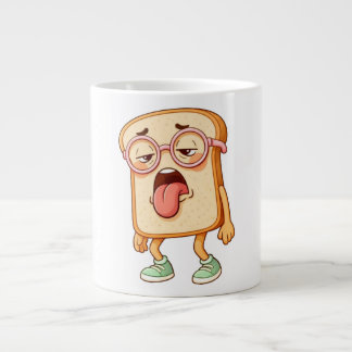 Taza De Café Gigante Bread Tony Tired Mood – Funny Bread T-Shirt