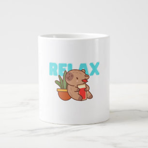 Taza De Café Gigante Brew de libros