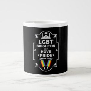Taza De Café Gigante Brighton y Hove orgullo
