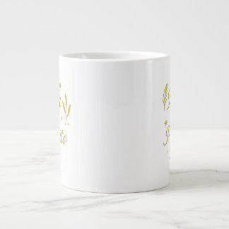Taza De Café Gigante Brilla con Propósito ✨ | Luxury Gold Design