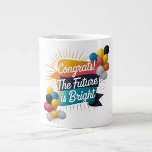 Taza De Café Gigante Brillantes felicitaciones futuras - Jumbo Festín d