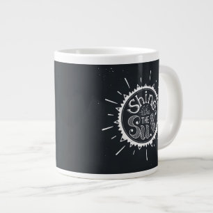 Taza De Café Gigante Brillo como The Sun