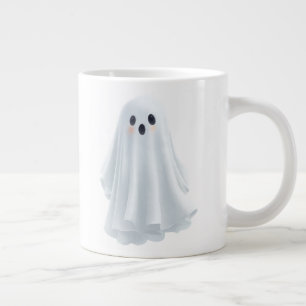 Taza De Café Gigante "Brillo de Fantasma Travieso"