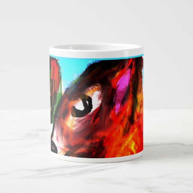 Taza De Café Gigante Bromo (Frente)