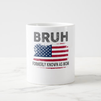 Taza De Café Gigante bruh conocido como mamá mug divertido mamá mug