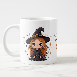 Taza De Café Gigante Bruja malvada de Halloween   Spooky Adorable