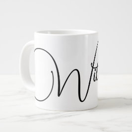 Taza De Café Gigante "¡Bruja!" Personalizable Mug