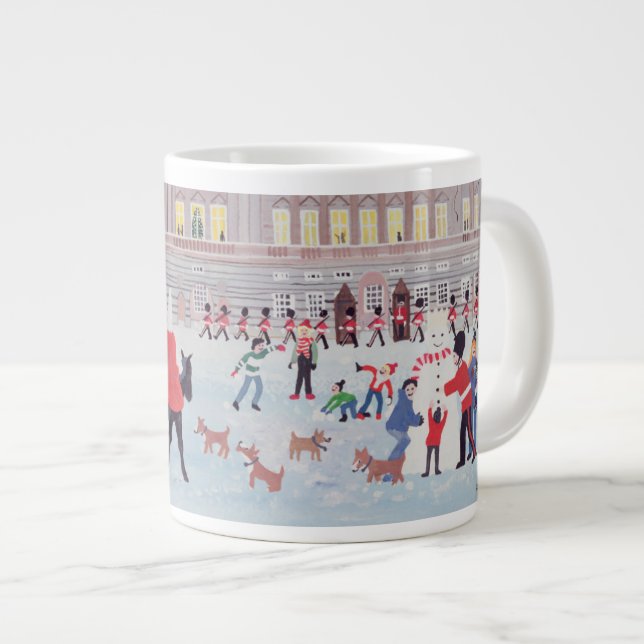 Taza De Café Gigante Buckingham Palace Londres (Derecha)