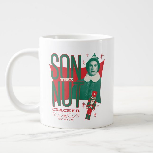 Taza De Café Gigante Buddy el hijo mayor de un nutcracker (Izquierda)