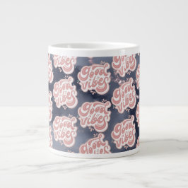 Taza De Café Gigante Buenas Vibraciones
