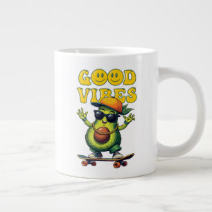 Taza De Café Gigante Buenas vibraciones