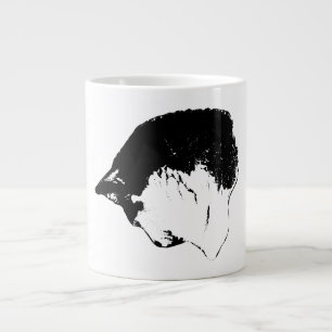 Taza De Café Gigante Buenos días, compañía silenciosa