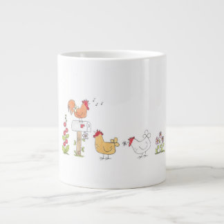 Taza De Café Gigante Buenos días desde la rebaño