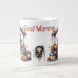 Taza De Café Gigante Buenos días Skeleton 20 OZ mug