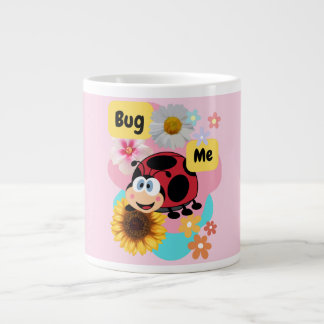 Taza De Café Gigante Bug Me: Ladybug