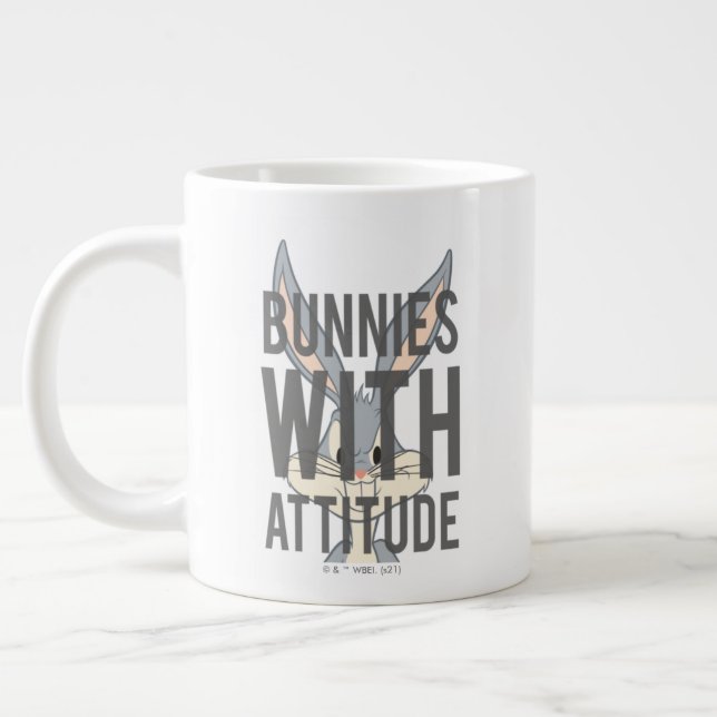 Taza De Café Gigante BUGS BUNNY™ Bunnids Con Actitud (Izquierda)
