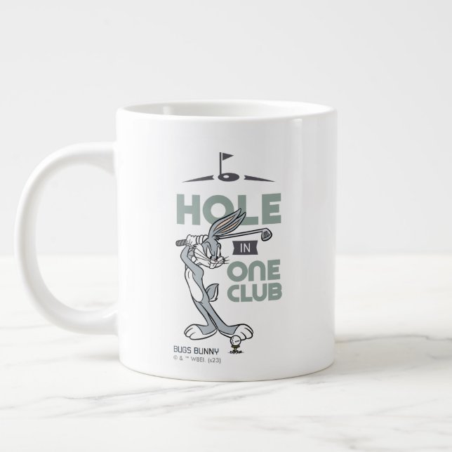 Taza De Café Gigante BuGS BUNNY™ Golfing - Agujero en un solo club (Izquierda)