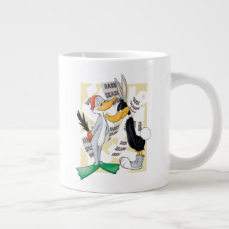 Taza De Café Gigante BUGS BUNNY™ Y DAFFY DUCK™ Preparados Para Temporad