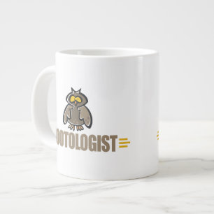 Taza De Café Gigante Búho Divertido