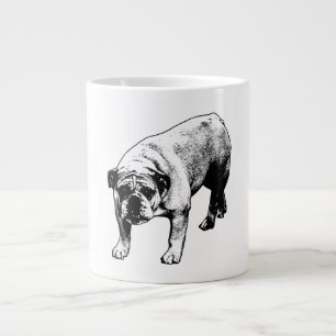 Taza De Café Gigante Bulldog Crisp Noel