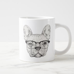 Taza De Café Gigante Bulldog del inconformista