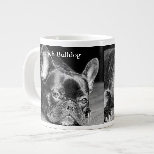 Taza De Café Gigante Bulldog francés (Izquierda)