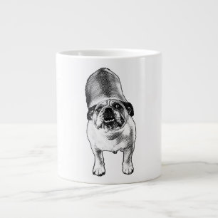 Taza De Café Gigante Bulldog Starlight Gaze
