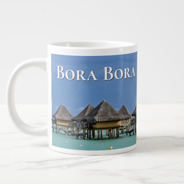Taza De Café Gigante Bungalows de Bora Bora (Izquierda)