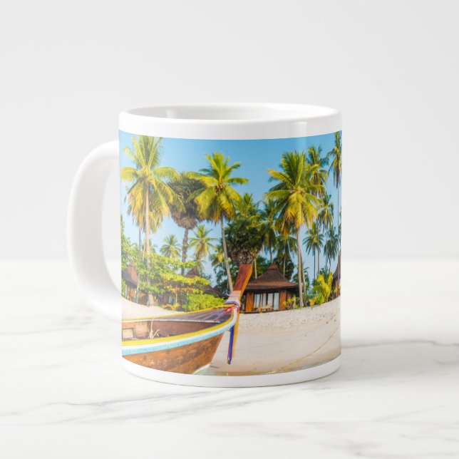 Taza De Café Gigante Bungalows en la playa | Ko Mook, Tailandia (Izquierda)