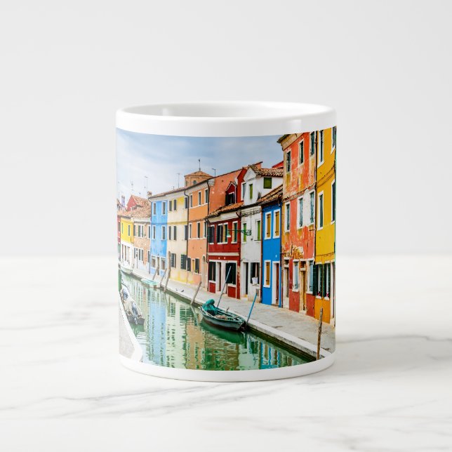Taza De Café Gigante Burano (Italia) (Frente)