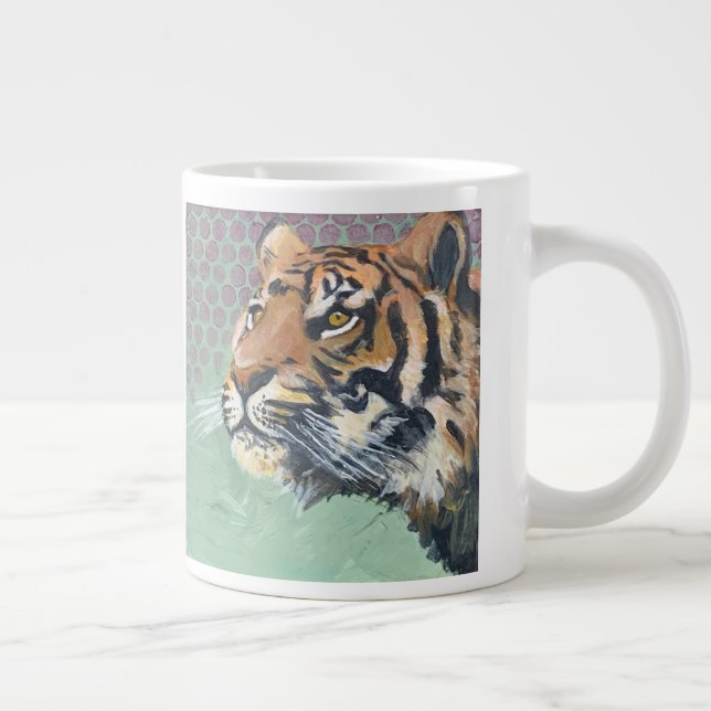 Taza De Café Gigante Burning Bright (Derecha)