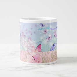 Taza De Café Gigante  Butterfly