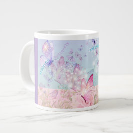 Taza De Café Gigante  Butterfly 