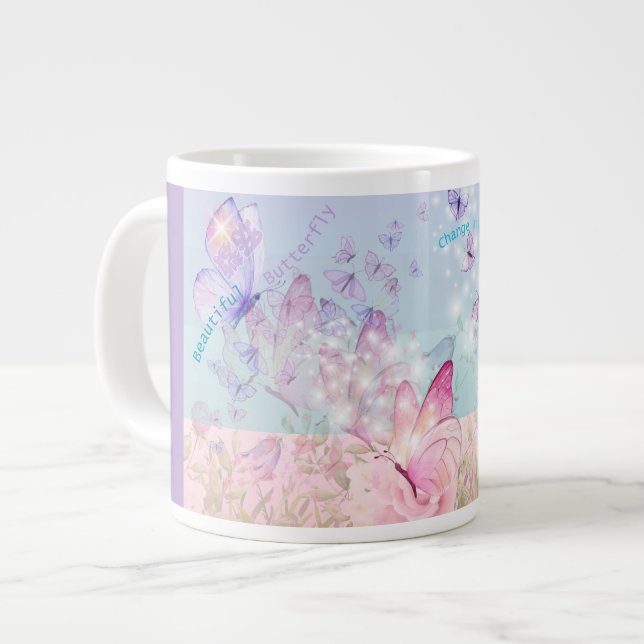 Taza De Café Gigante  Butterfly  (Izquierda)