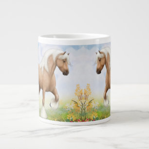 Taza De Café Gigante Caballo Palomino Gitano Borrador