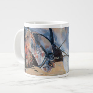 Taza De Café Gigante Caballo Rajasthán 2010 de Marwari