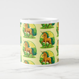 Taza De Café Gigante Caballo unicornio