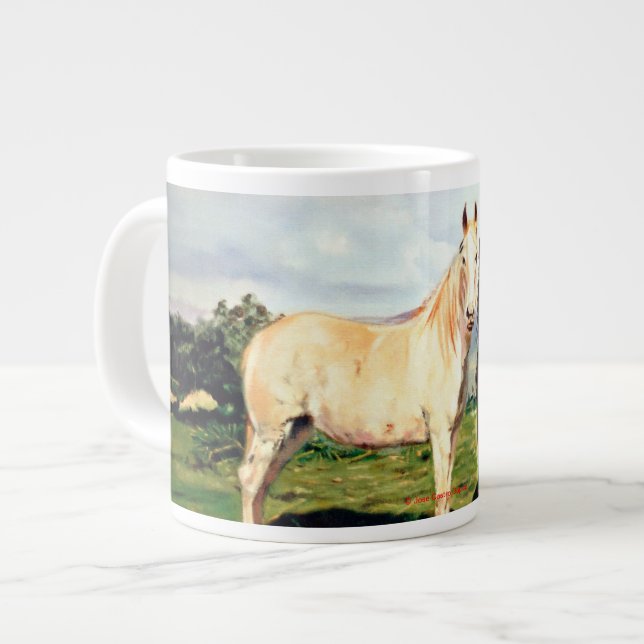 Taza De Café Gigante Caballos (Izquierda)
