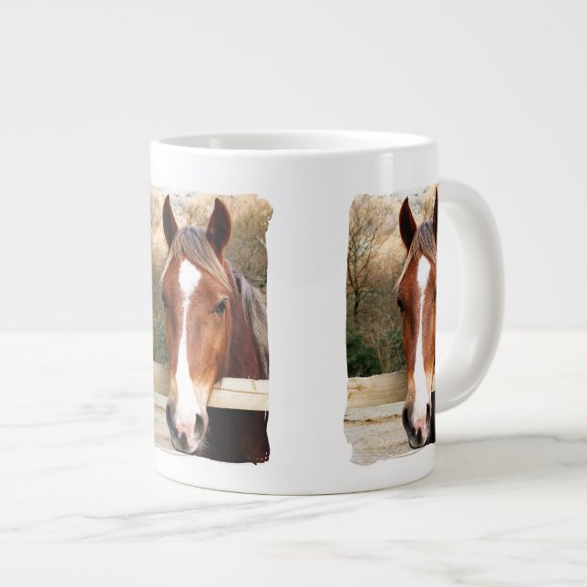 TAZA DE CAFÉ GIGANTE CABALLOS (Derecha)