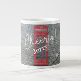 Taza De Café Gigante Cabina telefónica roja de Londres