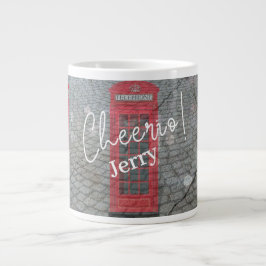 Taza De Café Gigante Cabina telefónica roja de Londres