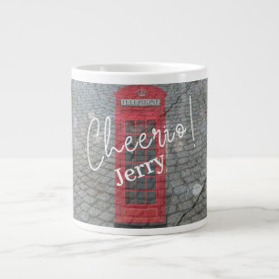 Taza De Café Gigante Cabina telefónica roja de Londres
