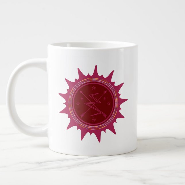 Taza De Café Gigante Caboclo de Iansã (Izquierda)