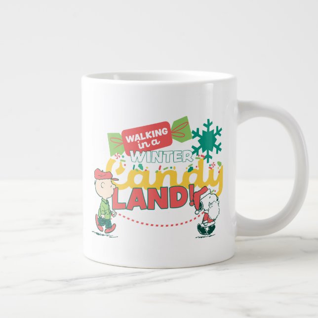 Taza De Café Gigante Cacahuetes | ¡Caminando En Una Tierra De Velas De  (Derecha)