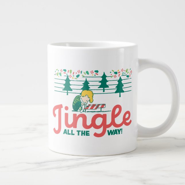 Taza De Café Gigante Cacahuetes | Jingle All Way (Derecha)
