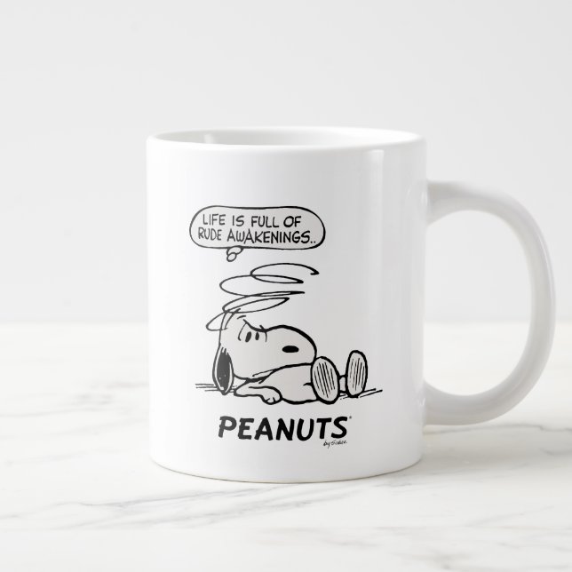 Taza De Café Gigante Cacahuetes | La vida está llena de desatinos desag (Derecha)