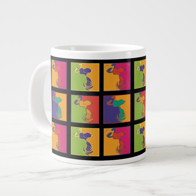 Taza De Café Gigante Cacahuetes | Noopia de arte pop moderno (Izquierda)