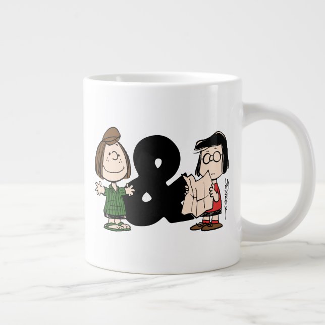 Taza De Café Gigante Cacahuetes | Patty & Marcie (Derecha)