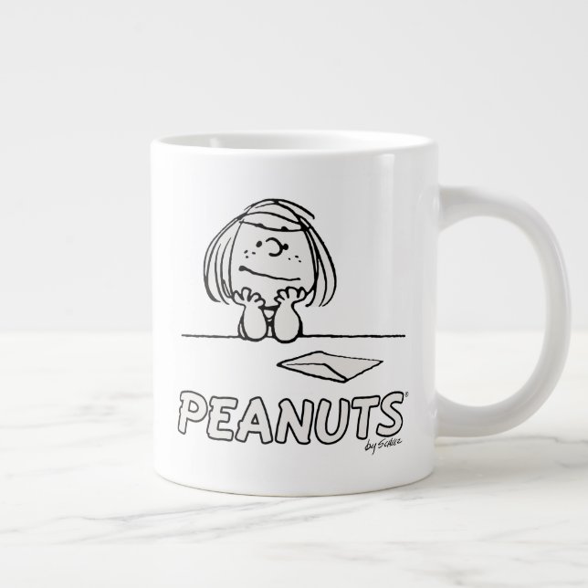 Taza De Café Gigante Cacahuetes | Peppermint Patty Thoughts (Derecha)
